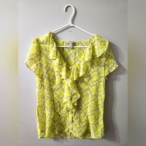 Banana republic blouse size large